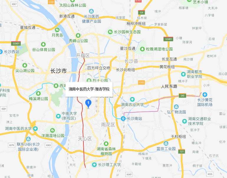 湖南中医药大学湘杏学院2019年地址在哪里