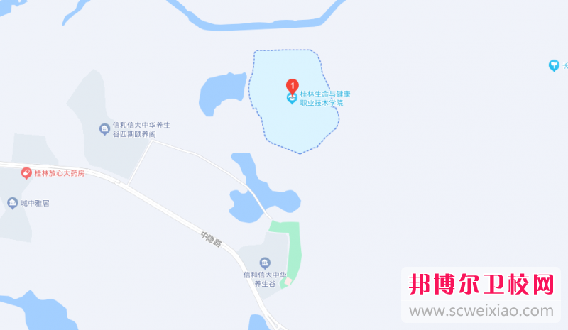 桂林生命与健康职业技术学院地址在哪里，哪个地区，哪个城市?
